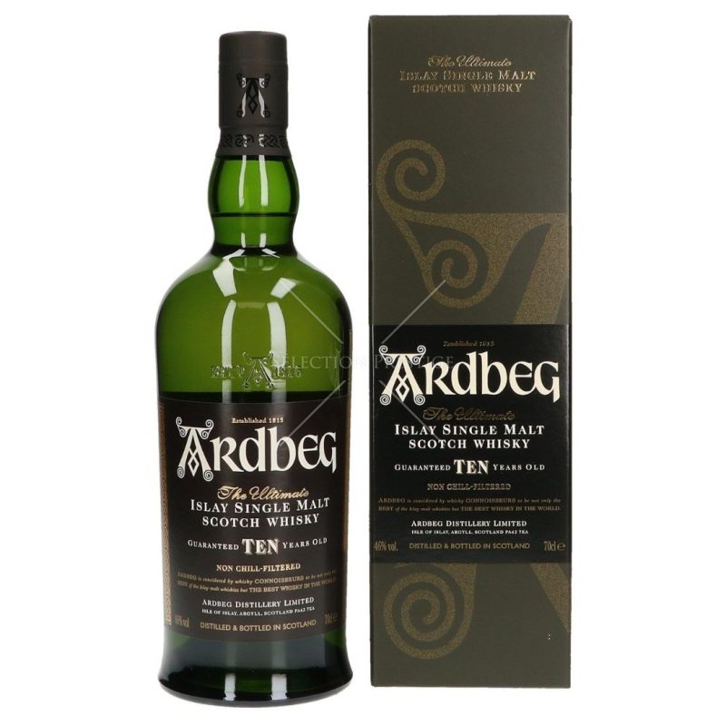 Whisky Ardbeg 10 70cl con astuccio