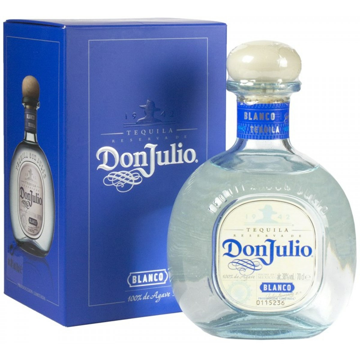 Hubspirits vendita distillati online Tequila Don Julio Blanco 70cl con astuccio