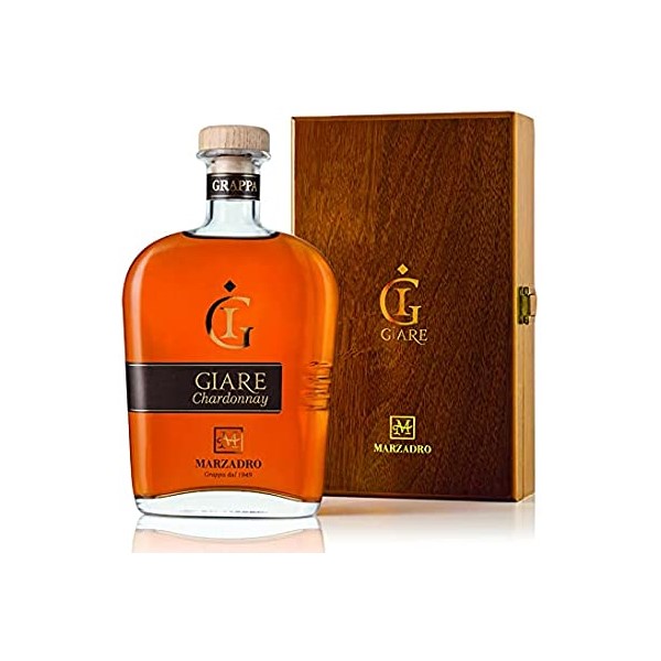 Grappa Chardonnay Giare Marzadro 70cl con astuccio
