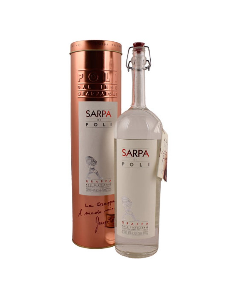 Hubspirits vendita distillati online Grappa Sarpa Di Poli 70cl