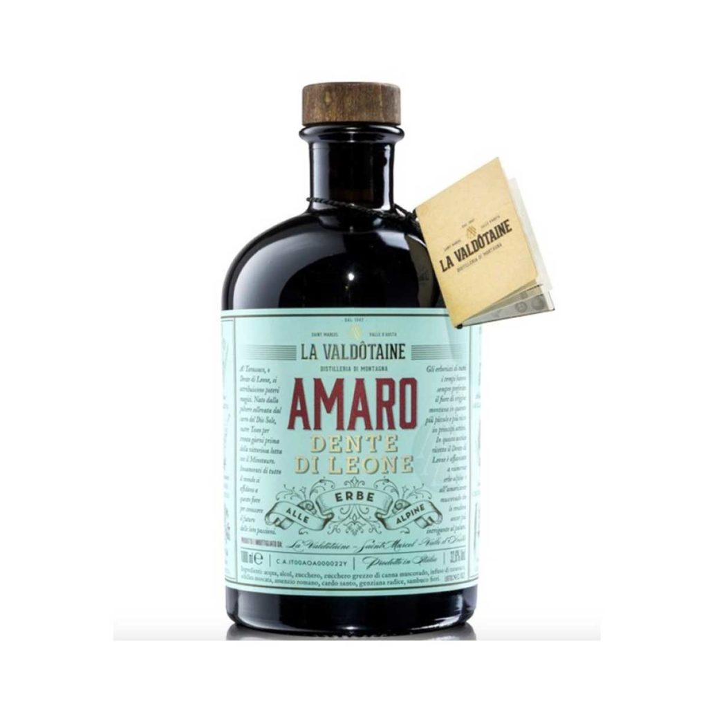 Hubspirits vendita distillati online La Valdotaine Amaro Dente di Leone 1lt