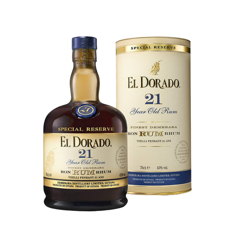 Rum El Dorado 21 anni Riserva Speciale 70cl con astuccio