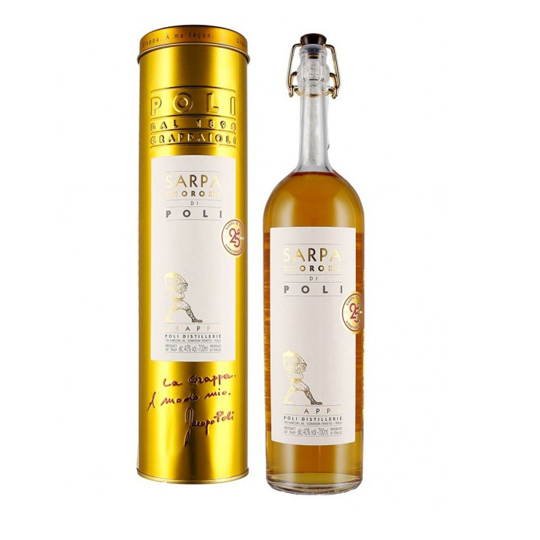 Hubspirits vendita distillati online Grappa Oro Di Poli Barrique 70cl