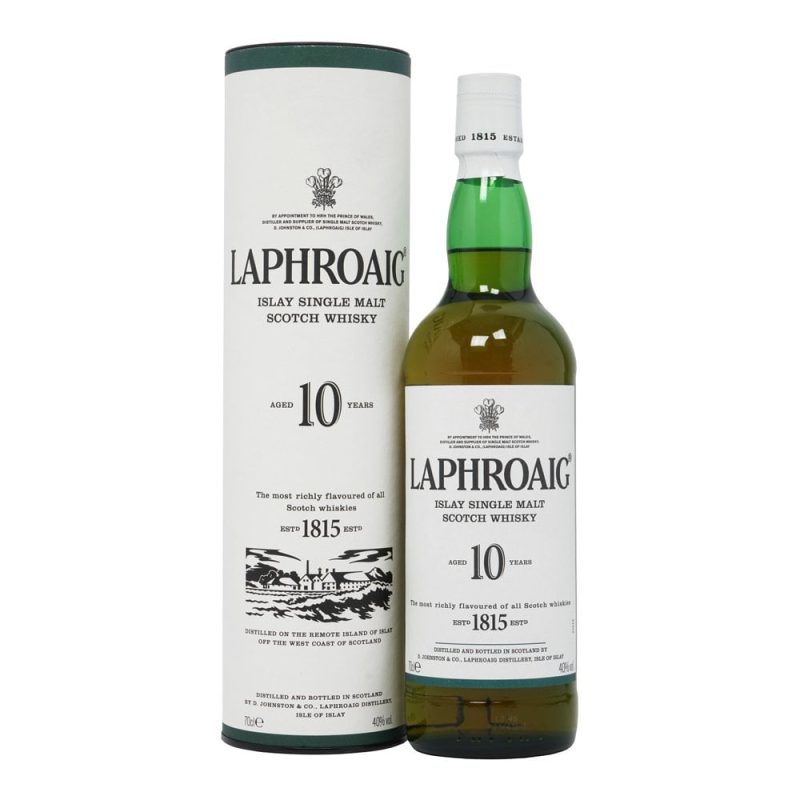 Whisky Laphroaig 10 70cl con astuccio