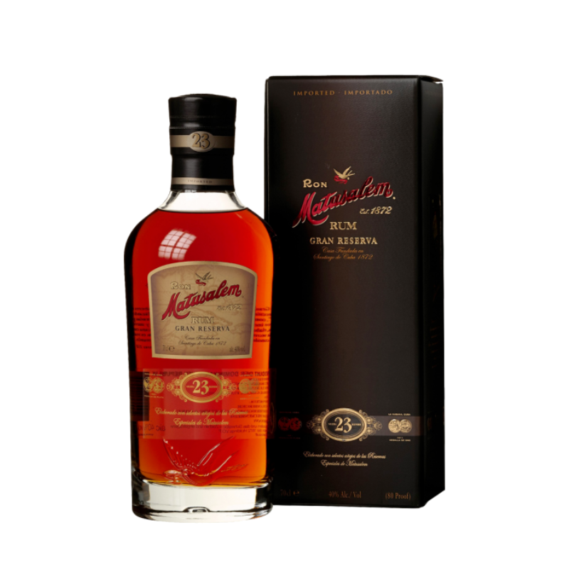 Rum Matusalem Gran Riserva 23 anni 70cl con astuccio