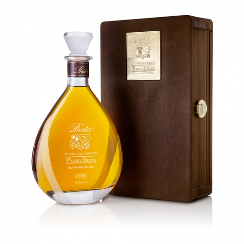 Grappa Paolo Berta 70cl astuccio in legno