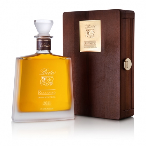 Grappa Berta Roccanivo 70cl astuccio in legno