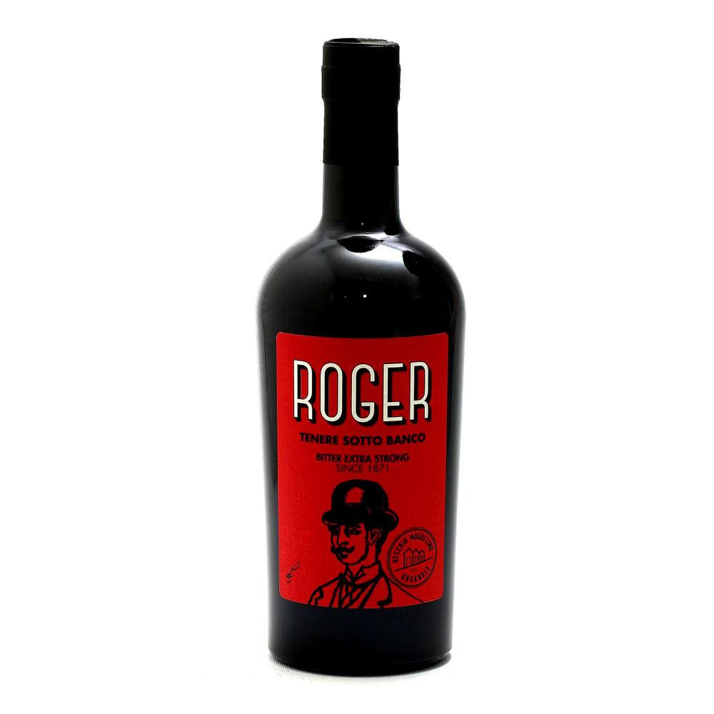 Hubspirits vendita distillati online Liquore Roger Bitter extra strong Vecchio Magazzino Doganale 70cl