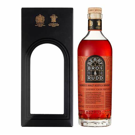 WHISKY SHERRY CASK BLENDED MALT 70CL BERRY BROS & RUDD