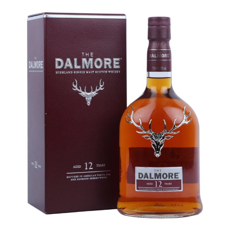 Whisky Dalmore 12 70cl con astuccio