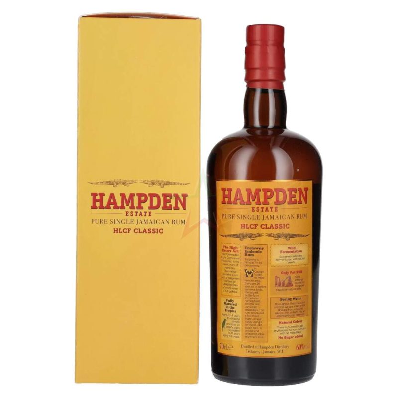 Rum Hampdem Estate Pure Single Overpoof Jamaica  2017 70cl