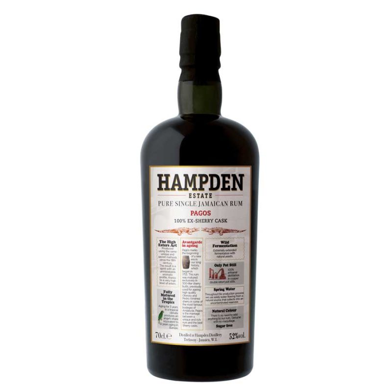 Rum Hampdem Estate Pagos 2023 Pure Single  70cl