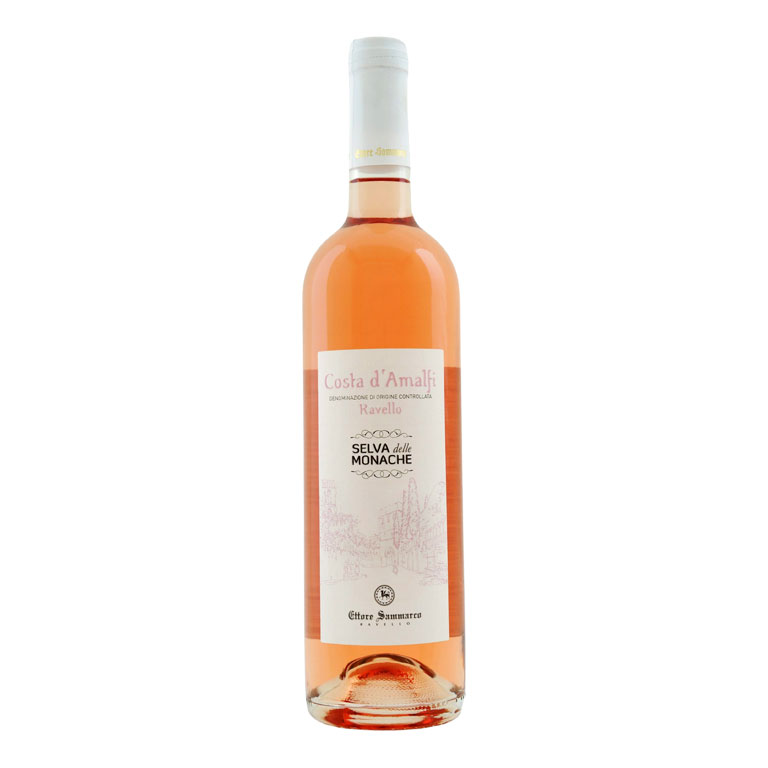 Vino Costa d'Amalfi Ravello rosè Selva delle Monache DOC cantina Ettore Sammarco 75cl