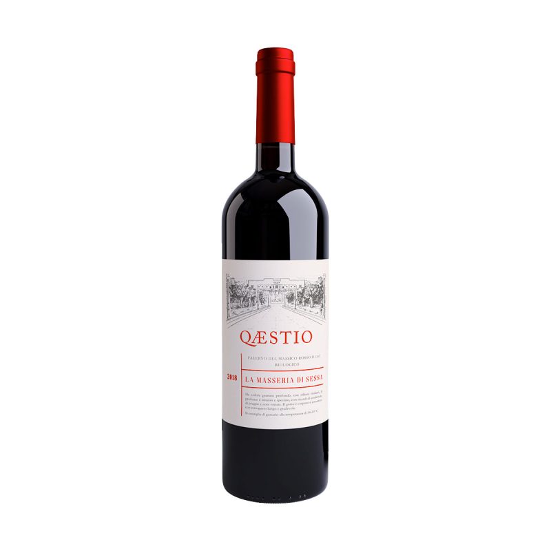 Vino Qaestio Falerno del Massico rosso DOC 75cl