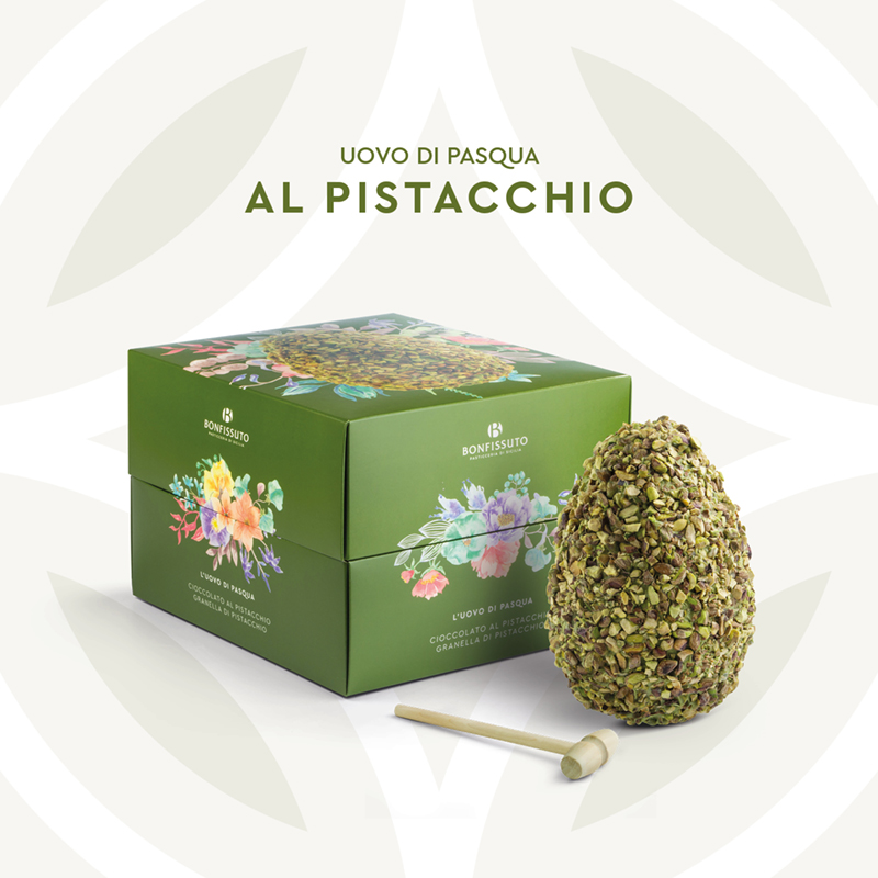 Bonfissuto Uova di Pasqua al Pistacchio 500gr